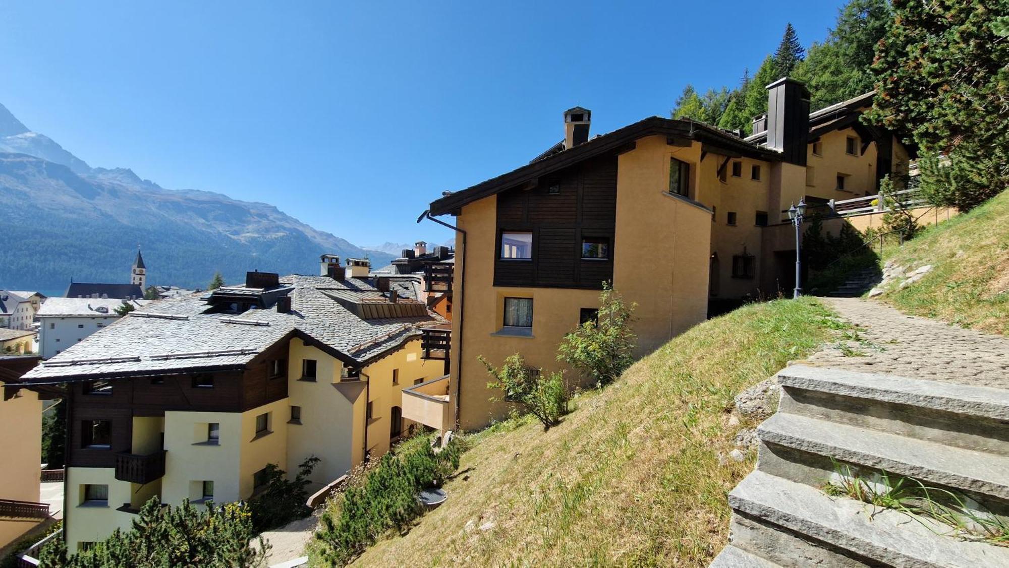 Chesa Bellaval, Haus La Vuolp 2 1 2-Zimmerwohnung Silvaplana Exterior foto